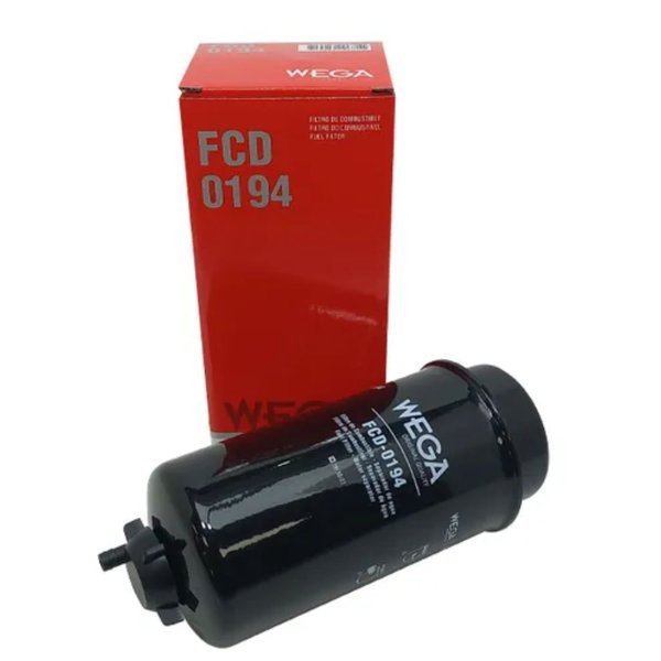 FILTRO COMBUSTIVEL SECUNDARIO JOHN DEERE 130GLC RE522878 - WEGA
