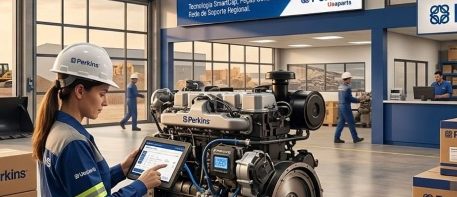 Perkins no Brasil: Tecnologia de Ponta e Expansão do Suporte para a Linha Amarela